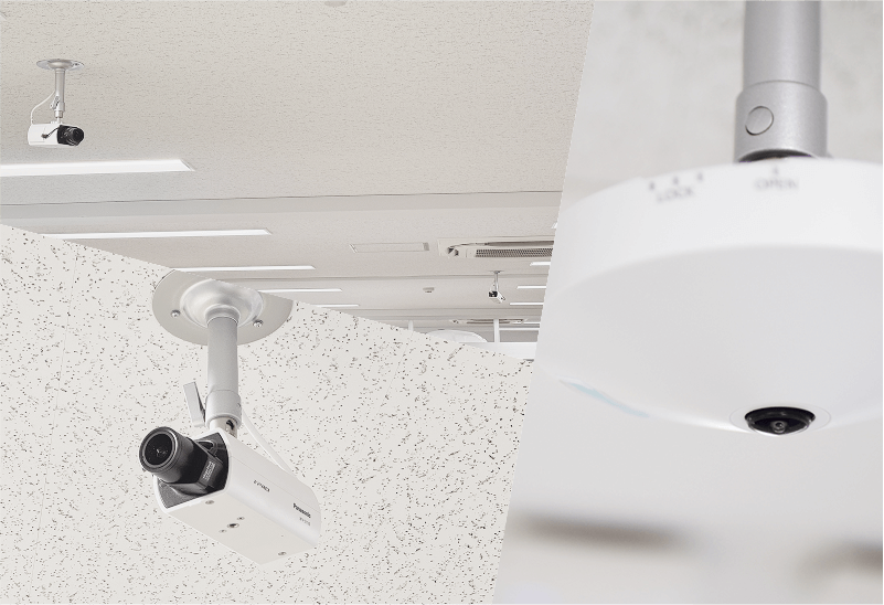 360度死角のない録画監視体制