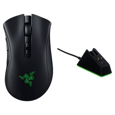 RAZER DeathAdder V2 Pro チャージングドックバンドル [有線/無線/USB/2.4Ghz/Bluetooth]